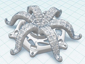 tiny tentacle particle fashion 3d print model - Mito3D