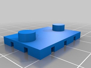 cabane bot collier lego adaptateur les jouets jeux robot 3d print model - Mito3D