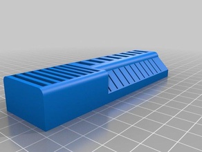 my customized usb stick micro sd card holder organization 3d print model - Mito3D