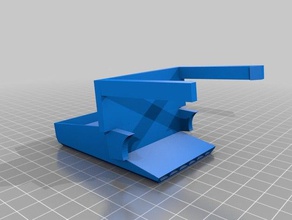 actualizado clip-on de 50 mm conducto del ventilador xyzprinting davinci 10 3 d la impresora accesorios da vinci 3d print model - Mito3D
