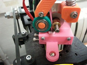 slotted idler 3d printer extruders 3d print model - Mito3D