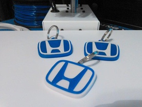 mikes honda key fob automotivo 3d print model - Mito3D