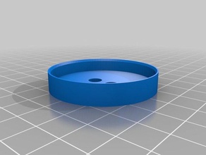 tube caps without hook containers toilet paper 3d print model - Mito3D