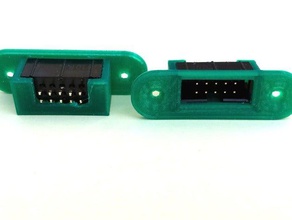 Inhaber isp Stiftleiste mit 10 pins Elektronik 3d print model - Mito3D