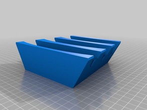 cacerola de la tapa x3 titular cocina comedor 3d print model - Mito3D