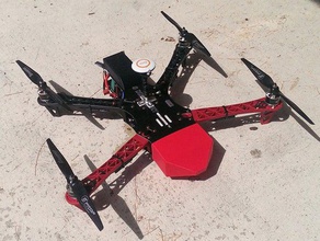 tbs discovery quadcopter çıkarılabilir burun konisi rc araç nosecone 3d print model - Mito3D