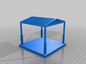 arbor all'aperto giardino 3d print model - Mito3D