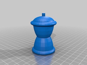 acorn rook chess 3d print model - Mito3D