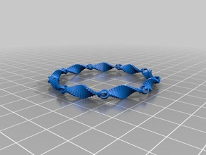 bracelet 2 les bracelets personnalisé 3d print model - Mito3D