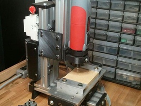 micromill de la máquina herramientas cnc minimill mini molino sustractiva mfg 3d print model - Mito3D