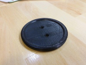 configurable button clothes replacement parts buttons customizable customizer openscad 3d print model - Mito3D