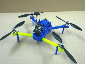 copter mini legs rc vehicles drone quadcopter t4 3d print model - Mito3D