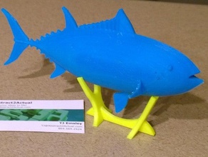 belle tunafish sculptures 3d print model - Mito3D