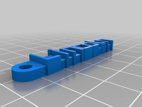 chaveiro lincoln 2 organization customized 3d print model - Mito3D