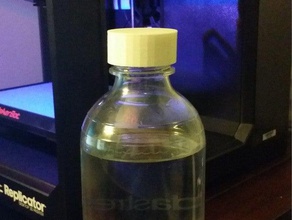 sodastream bottiglia tappo filettato di sostituzione parti coperchio 3d print model - Mito3D