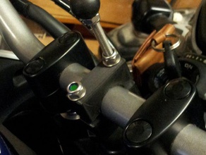 balljoint tube de couplage ordinateur joint à rotule vélo garmin mont 3d print model - Mito3D