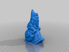 knome scans replicas gnome model supportless 3d print model - Mito3D