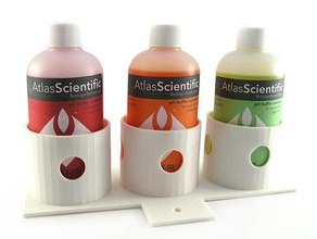 atlas scientific 8oz test solution bottle holder engineering chemical probe science 3d print model - Mito3D