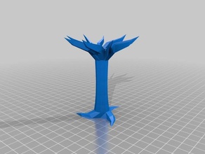 basic Baum Skulpturen 3d print model - Mito3D