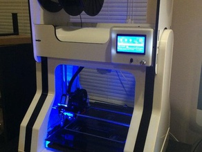 robo3d spool holder printer parts mount 3d print model - Mito3D