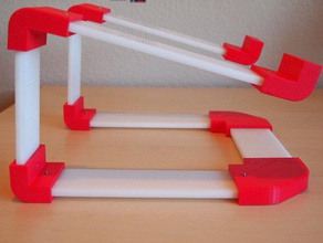 escada rolante computador dock delrin 3d print model - Mito3D