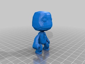 sack boy little big planet art 3d print model - Mito3D