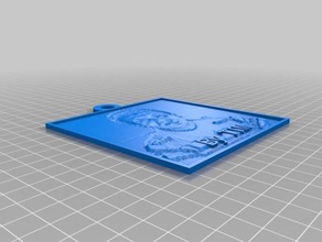 peter 2d sanat özelleştirilmiş 3d print model - Mito3D