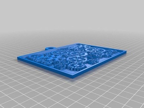 lithopane das engrenagens 2d a arte personalizado 3d print model - Mito3D