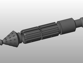 boba fett desafio foguete de mísseis traje 501 jango mandalorianas mercs prop star wars 3d print model - Mito3D