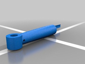 Schlüsselanhänger Stift cap office bic 3d print model - Mito3D