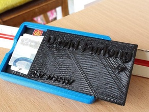 lid amplivibes hardcase wallet accessories 3d print model - Mito3D