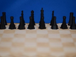 un poco de mini juego ajedrez 3d la impresión robbinsvillehighschool 3d print model - Mito3D