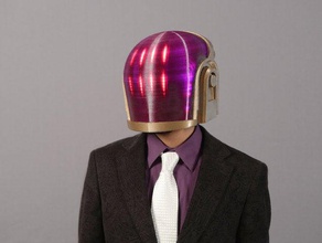 Stampato in 3d daft punk casco il costume cosplay halloween 3d print model - Mito3D