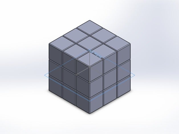 rubiks cube Rätsel Spielzeug 3D print model - Mito3D