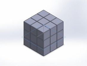 rubiks cube puzzles toy 3d print model - Mito3D