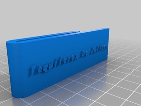 mon personnalisés moneyclip accessoires 3d print model - Mito3D