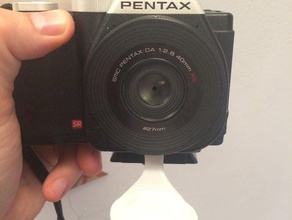 pentax k-01 görüşülmesi da-40mm lens kapağı kamera 3d print model - Mito3D