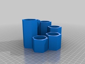 zaniac&trade pencil holder organization 3d print model - Mito3D