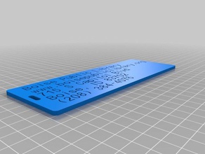 bpl marca organização personalizado 3d print model - Mito3D