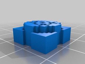 généré carte de hauteur d'autres 3d extrudeuse la géométrie openscad paramétrique supportless 3d print model - Mito3D
