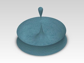 water drop other droplet 3d print model - Mito3D