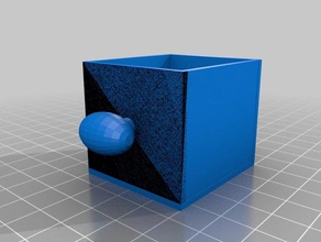 advant calander box knob other 3d print model - Mito3D
