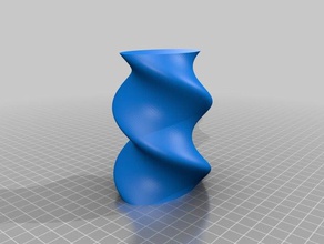 my customized vase annie decor 3d print model - Mito3D