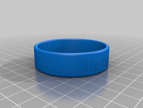 meine individuelle Ursache-Armband Armbänder 3d print model - Mito3D