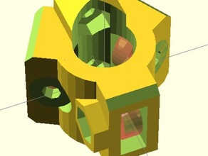 linear bearing module mendel style 3d printer parts lm8uu 3d print model - Mito3D