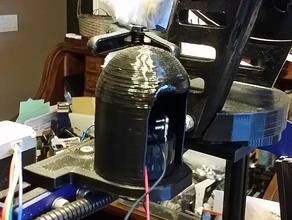 buzzer mount son rulo filament rehberi 3d yazıcı aksesuarlar alarm tutucu 3d print model - Mito3D