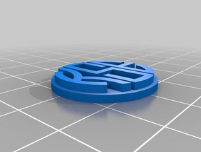 monogram keychain jewelry customized 3d print model - Mito3D