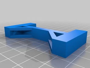 bridge overhang example learning mbt test 3d print model - Mito3D