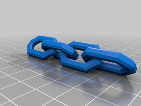 chain link design print place learning chainlink 3d print model - Mito3D