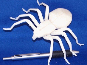 araña grande otros animal error halloween los insectos 3d print model - Mito3D